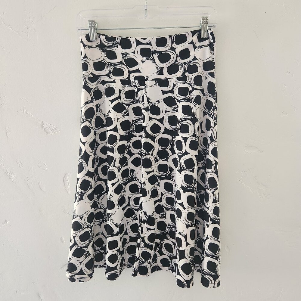 Hypnotized Black & White skirt
